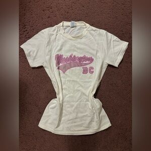 Washington DC shirt size adult small